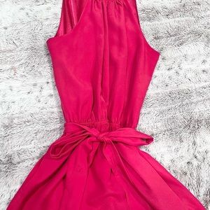 Express pink dress